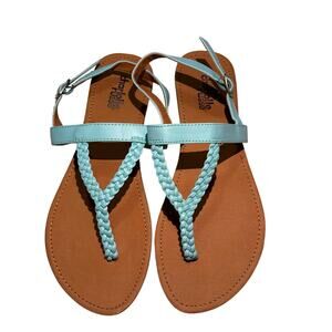 Charlotte Russe Teal Sandals - Cute & Stylish!